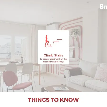 Sunny Rooftop 3br Apartament *